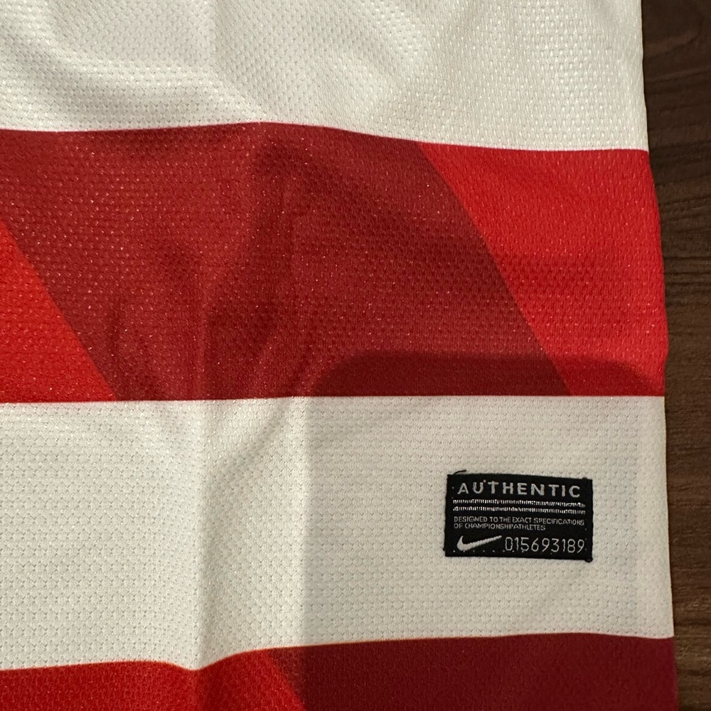 Nike USMNT USA Kyle Beckerman 2012/2013 “Waldo” Soccer Football Jersey - Picture 4 of 8